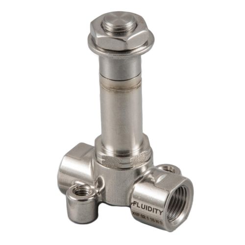 X1F 3/2NO 1/8 2 FKM ELETTROVALVOLA DIRETTA INOX
