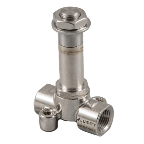 X1F 2/2NC 1/4 2,5 FKM ELETTROVALVOLA DIRETTA INOX