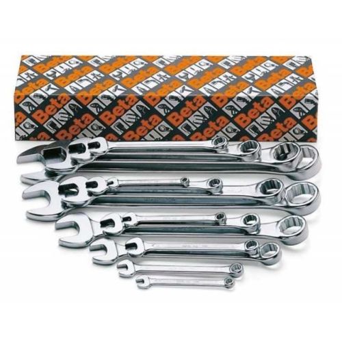 42INOX/S11 CHIAVE INOX COMBINATA SERIE 11pz