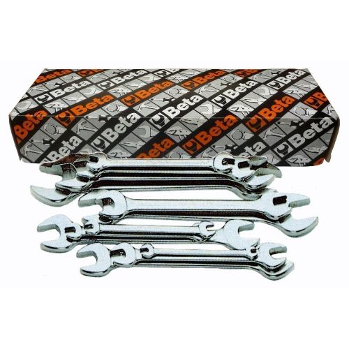 55AS/12 CHIAVE FORCHETTA DOPPIA SERIE 12pz