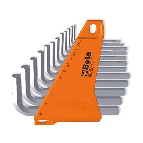 96/SC12 CHIAVE MASCHIO ESAGONALE SERIE 12pz