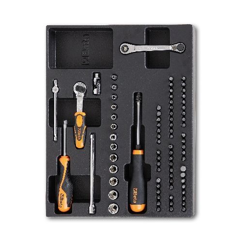 T85 TERMOFORMATO ASSORTIMENTO 81 UTENSILI