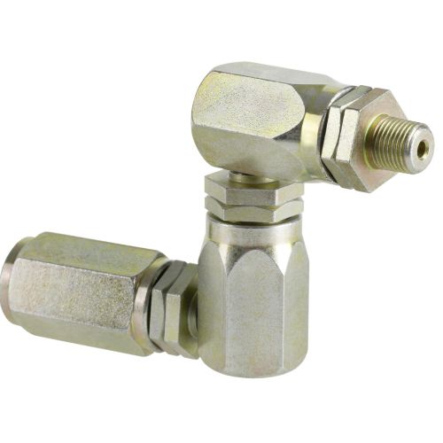 RACCORDO GIREVOLE TRIPLO M 1/8G F 1/4G