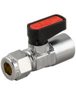6340 VALVOLE SFERA TUBO - FEMMINA GAS