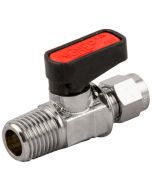 6350 VALVOLE SFERA TUBO - MASCHIO CONICO